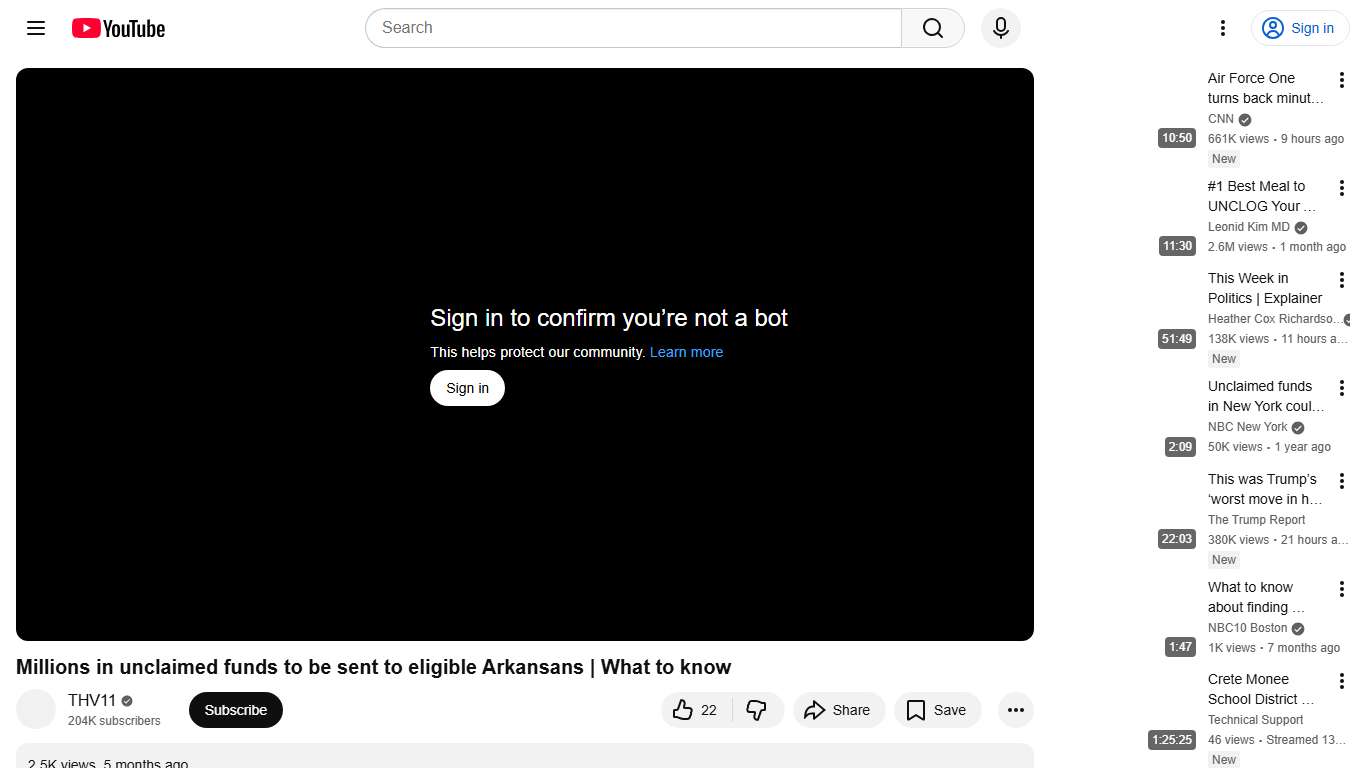 Millions in unclaimed funds to be sent to eligible Arkansans | What to know - YouTube