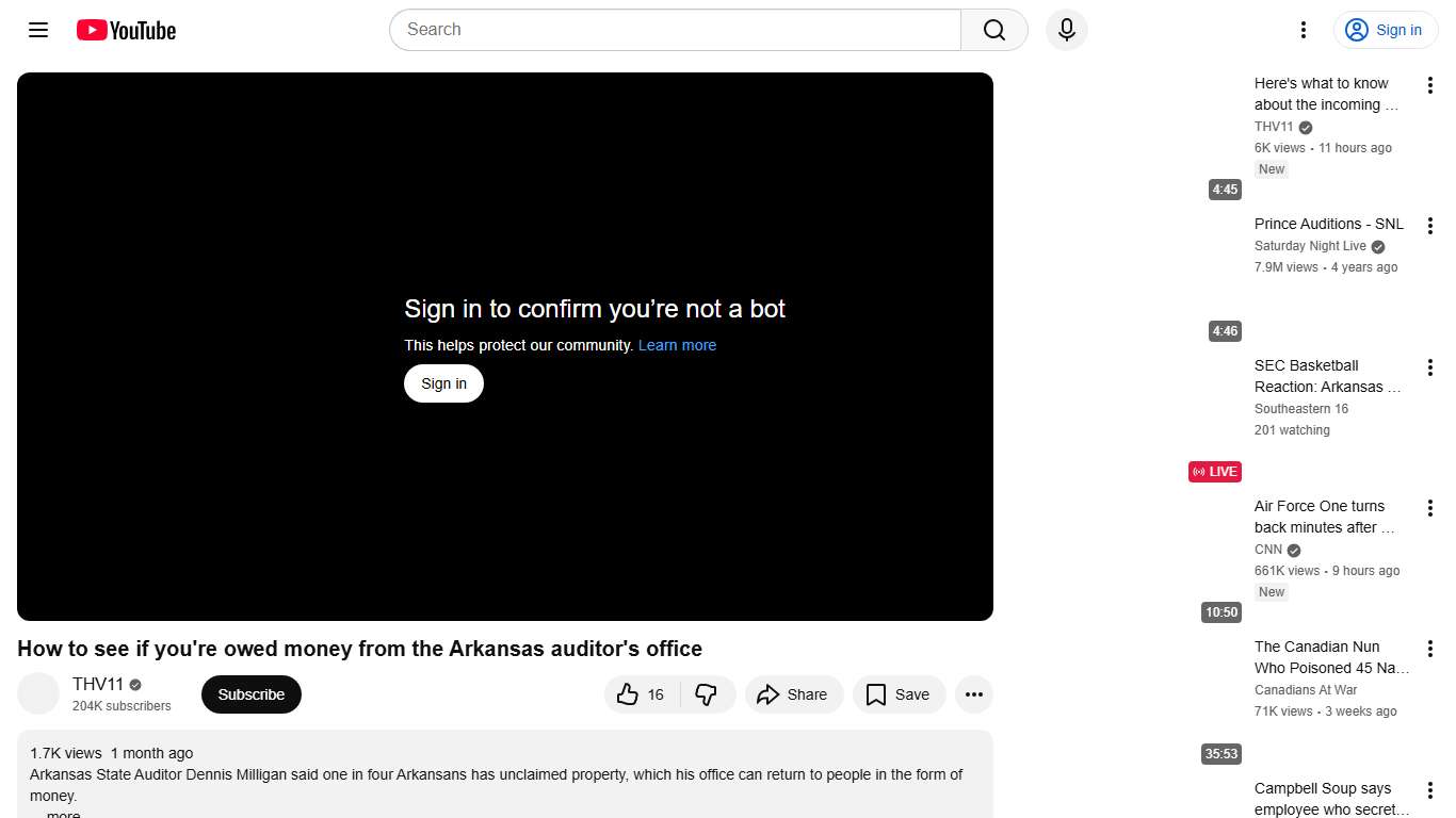 How to see if you're owed money from the Arkansas auditor's office - YouTube