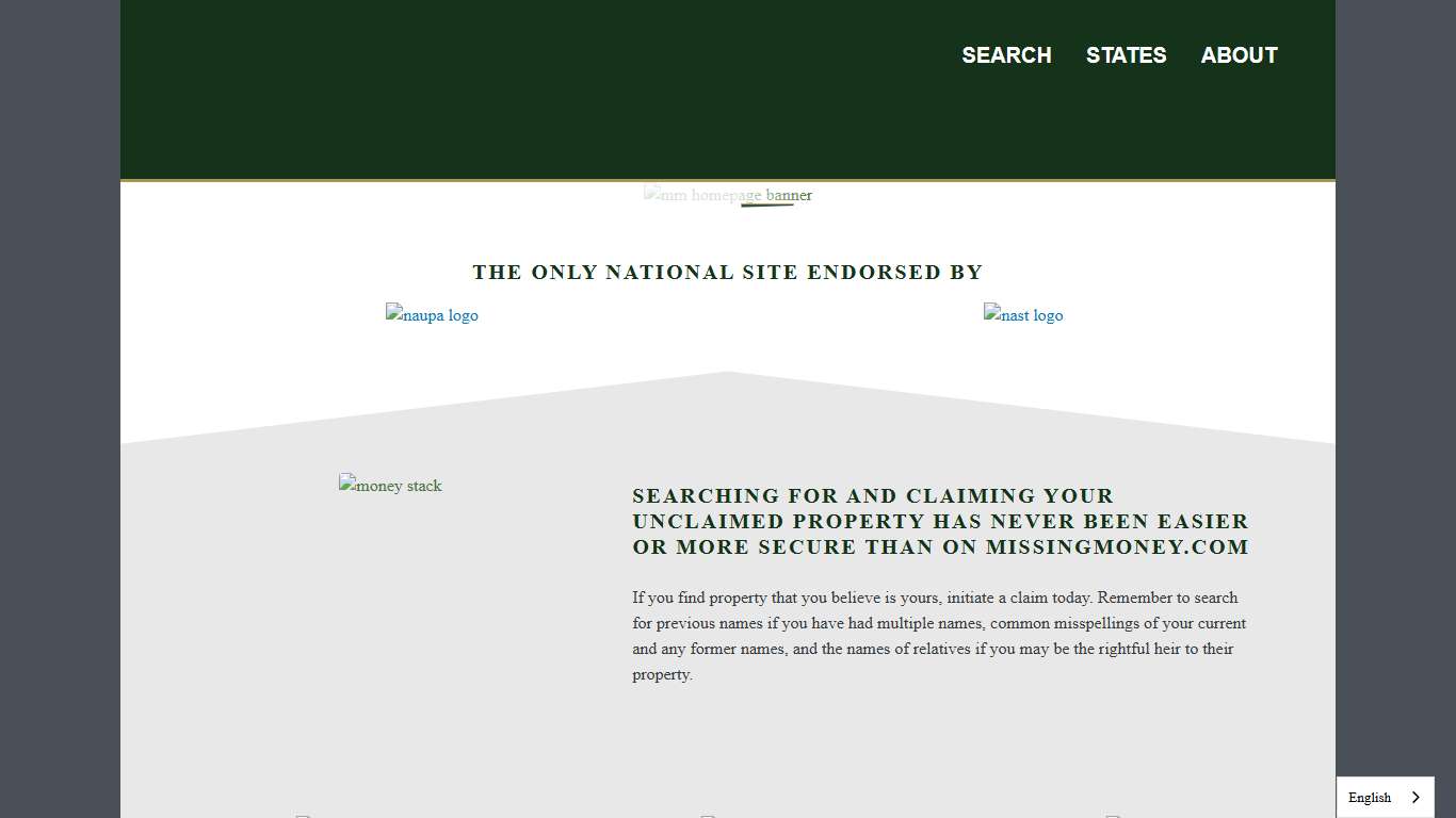 MissingMoney.com | Search for Unclaimed Property